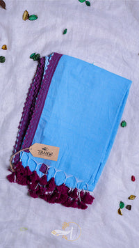 Lace Border Saree