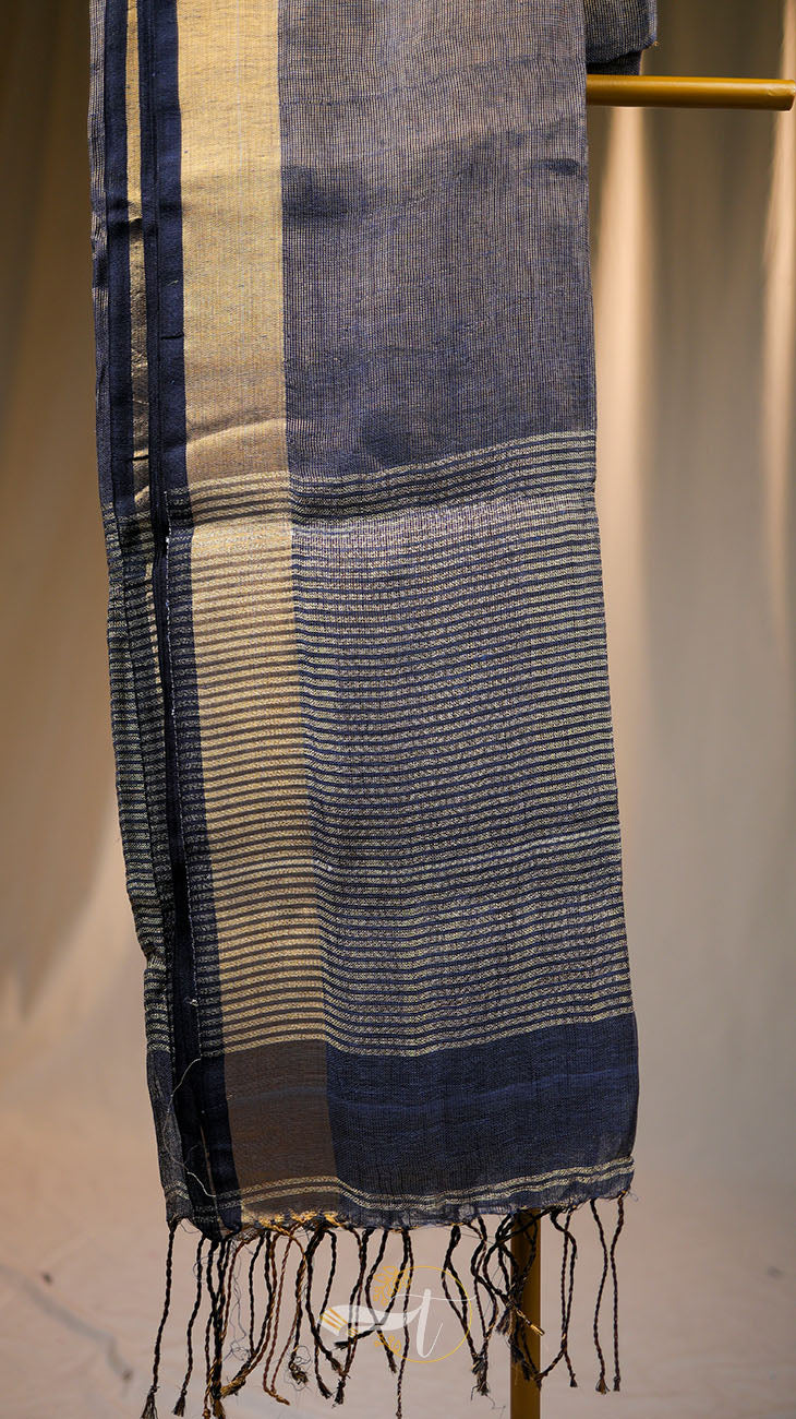 Plain Tissue Saree