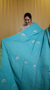 Butterfly Linen Saree