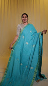 Butterfly Linen Saree