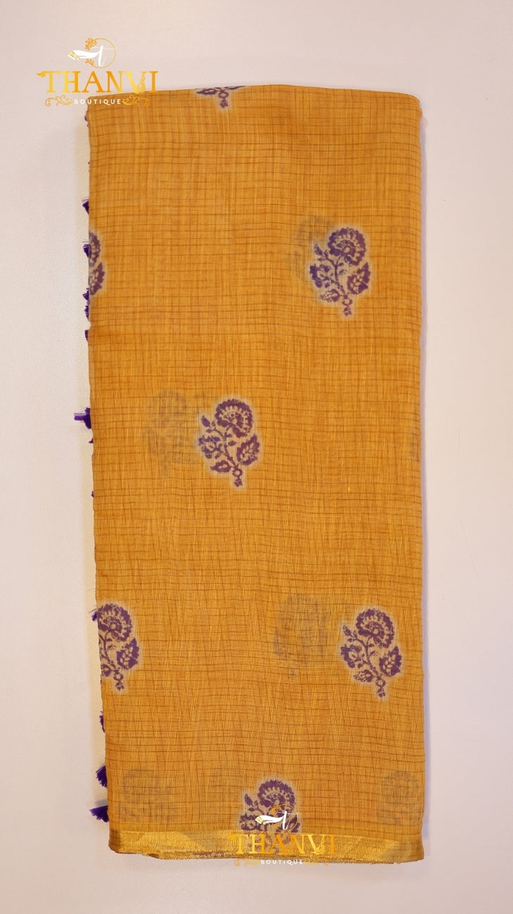 kora cotton saree