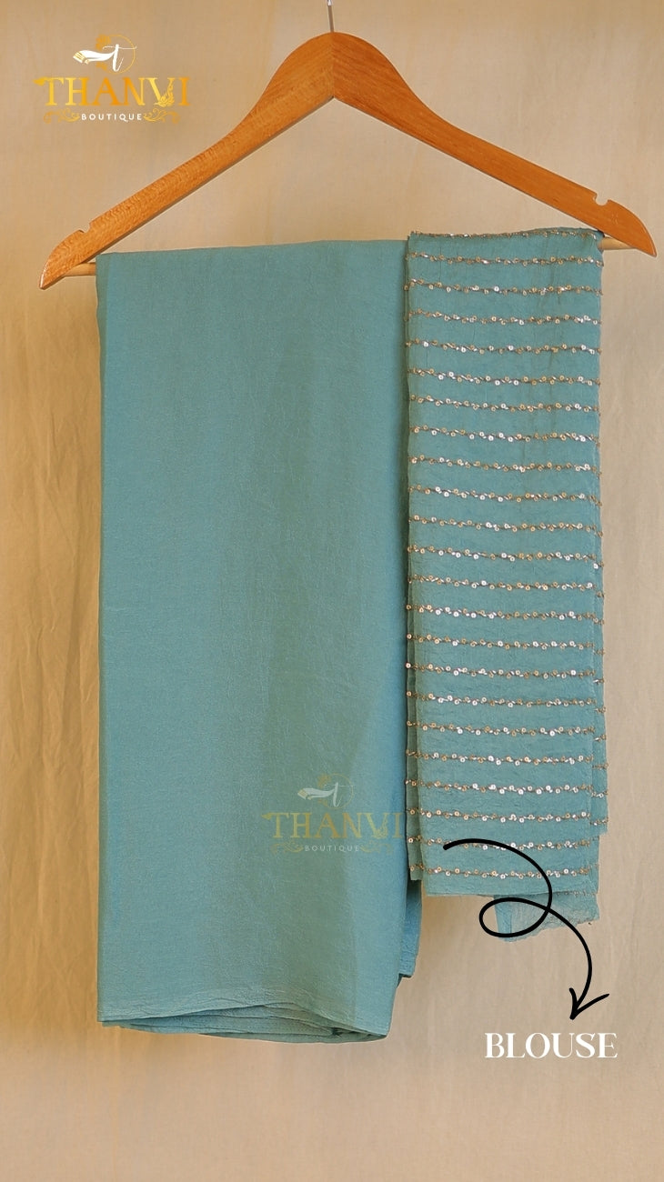Mulberry Soft Satin saree