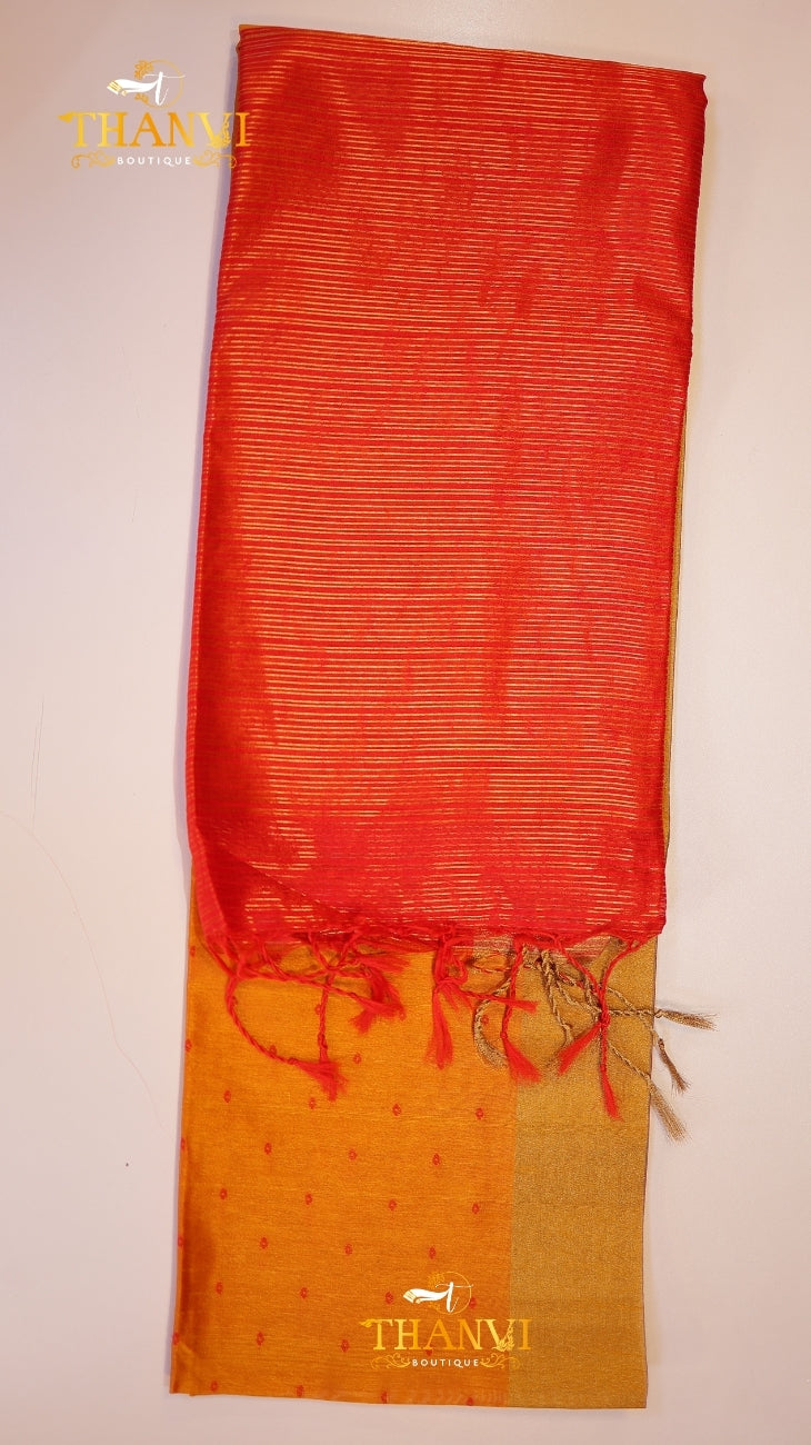 Tissue Cotton Saree