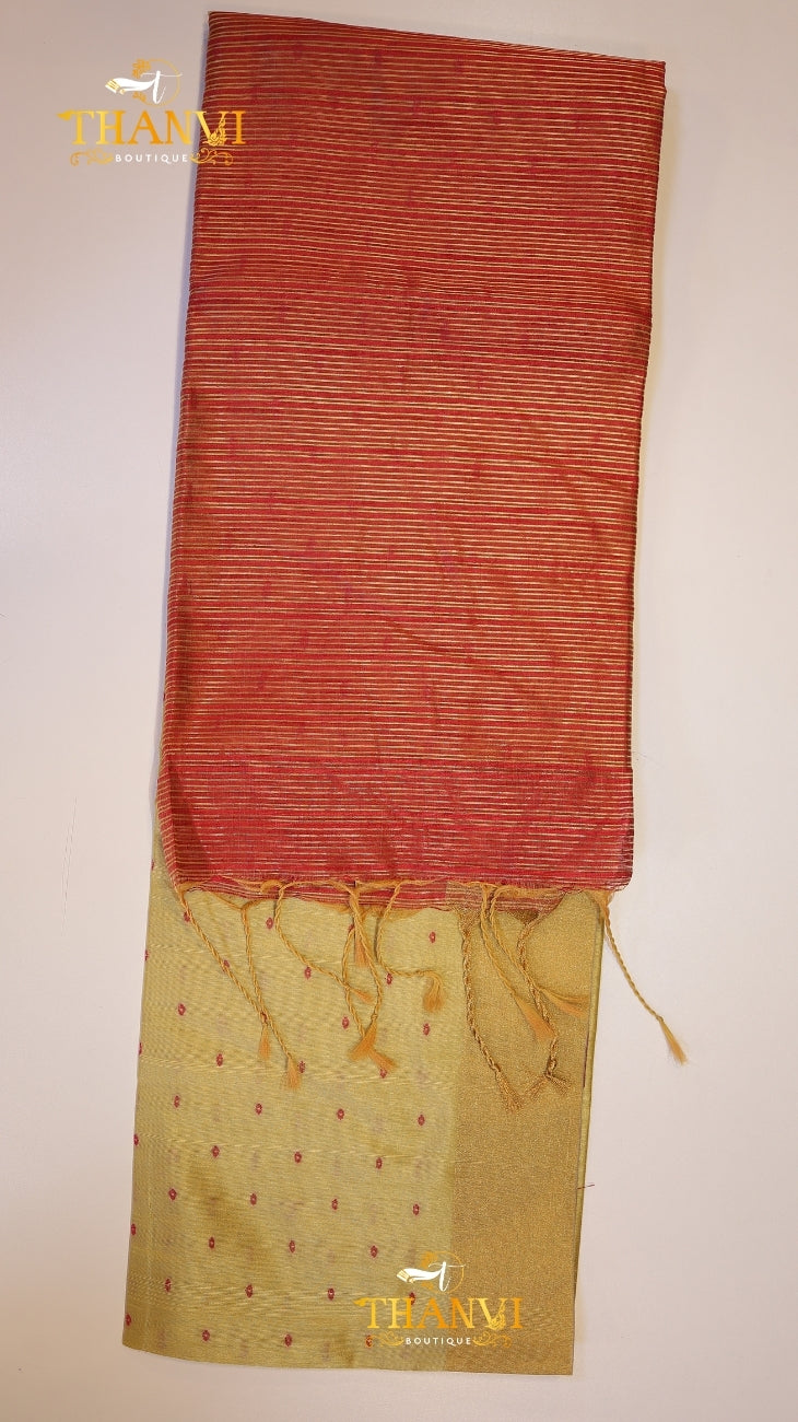 Tissue Cotton Saree