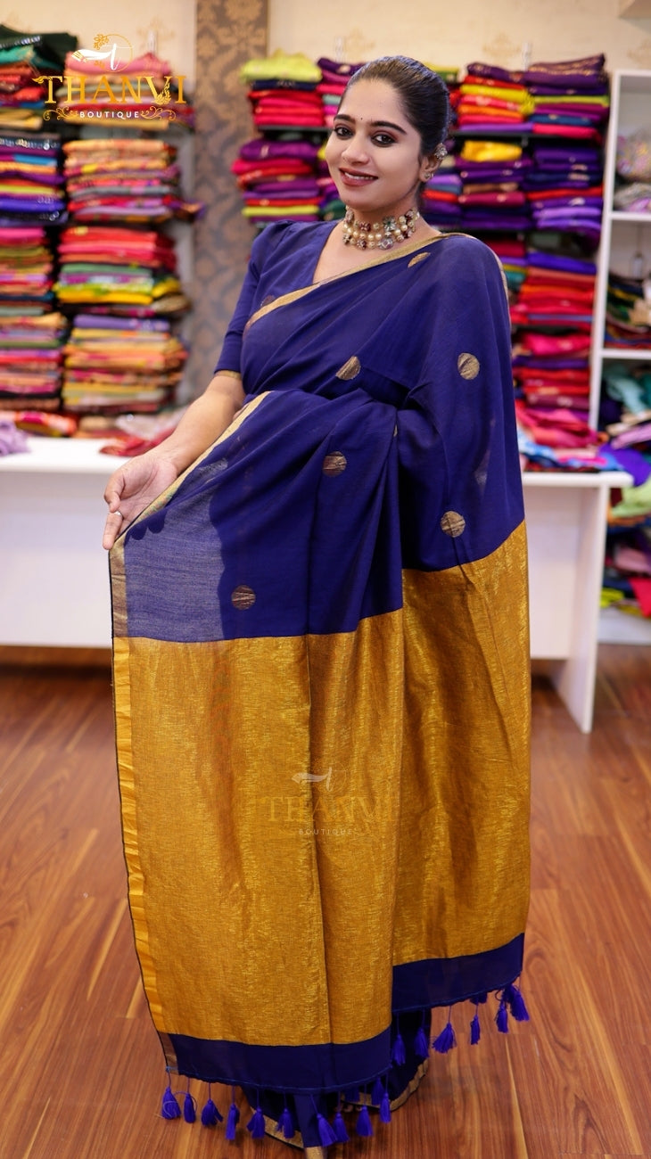 Mashru Cotton Silk Saree