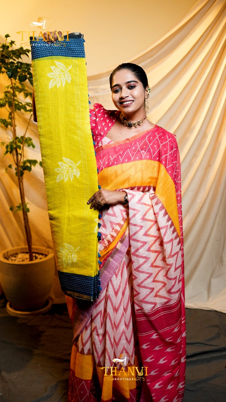 Kota Linen Saree
