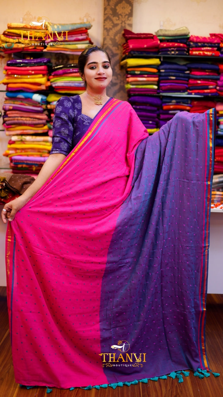Golden Butti Saree