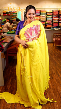 Customised Beats Work Saree