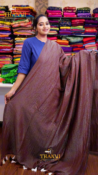 Muslin Mashru  Saree