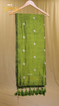 Mulberry Embriodery Saree