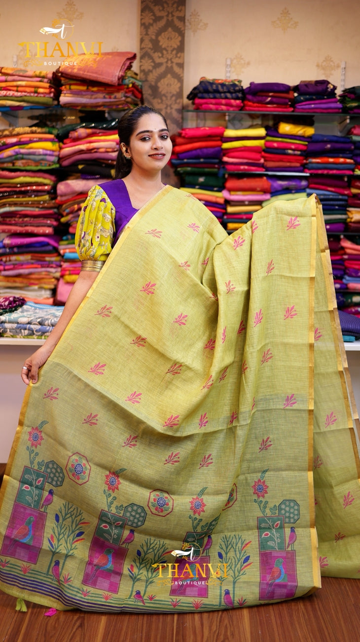 Kota Cotton B Saree