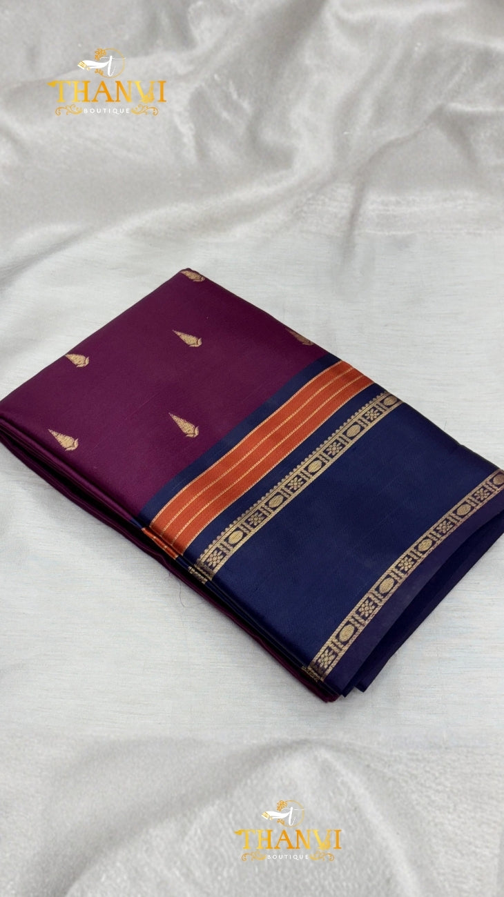 Kanjivarm Style Saree
