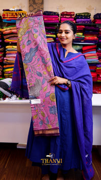 Modal Kalamkari Saree