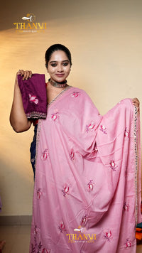 Premium georgette saree