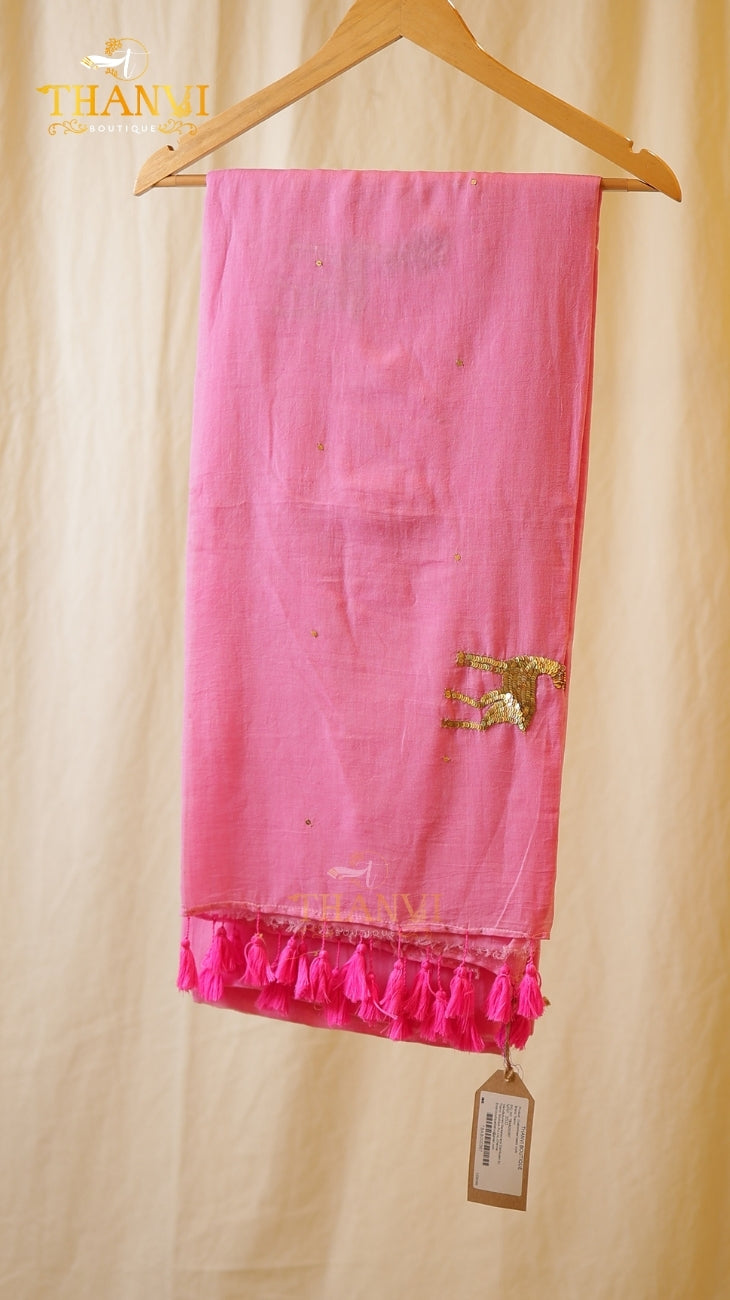 Deer Handwork Saree