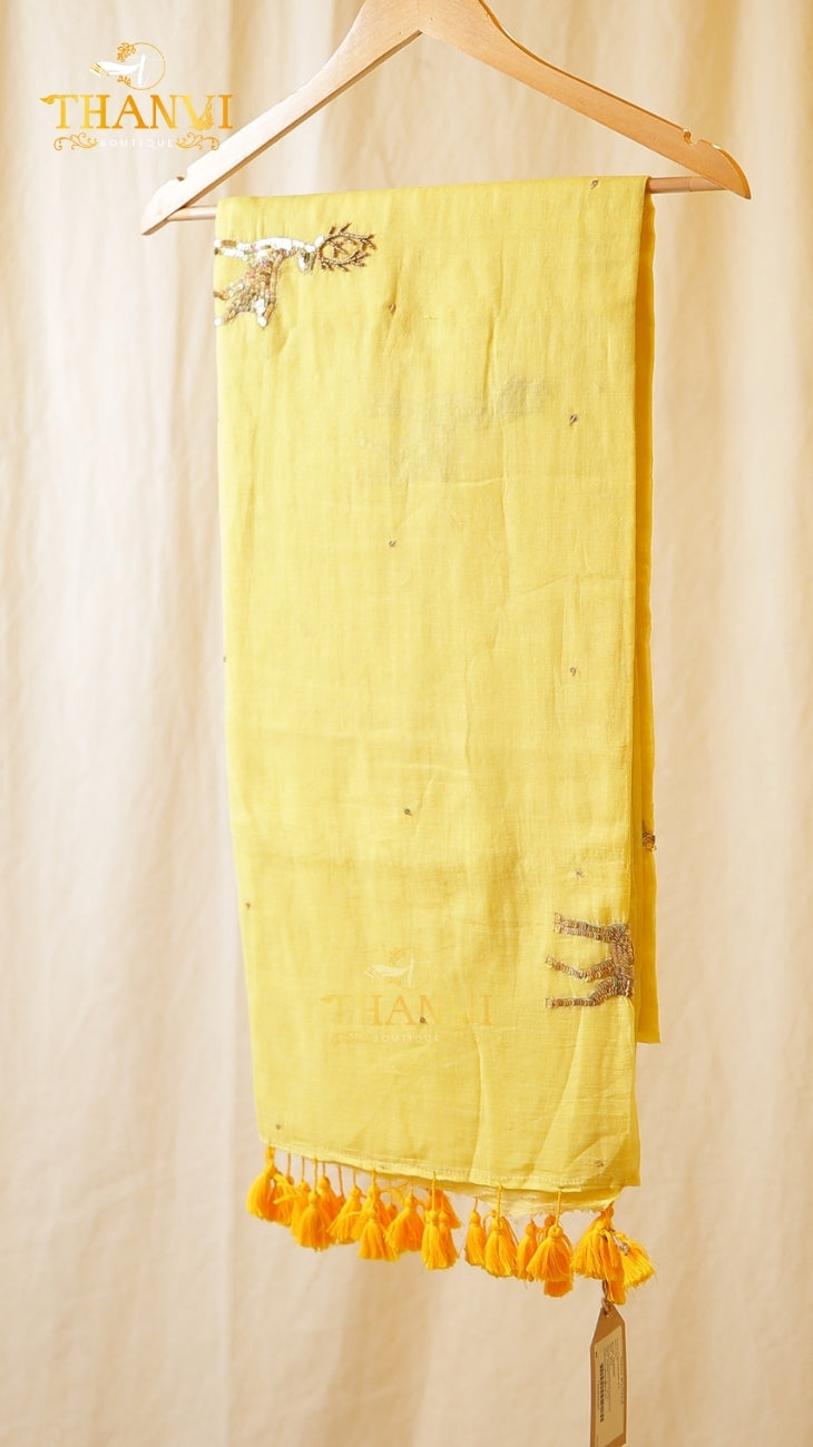 Deer Handwork Saree