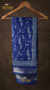 Sequence silk saree