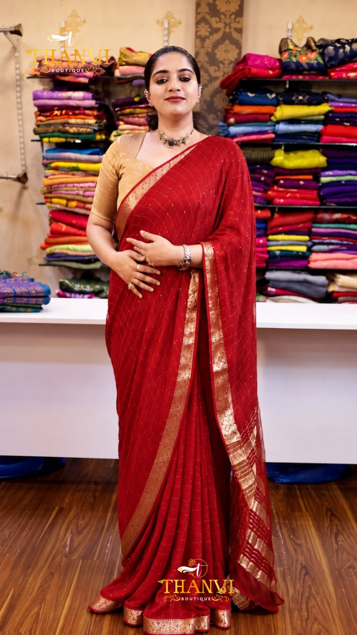 Chandramukhi 3 Saree
