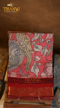 Modal Kalamkari Saree