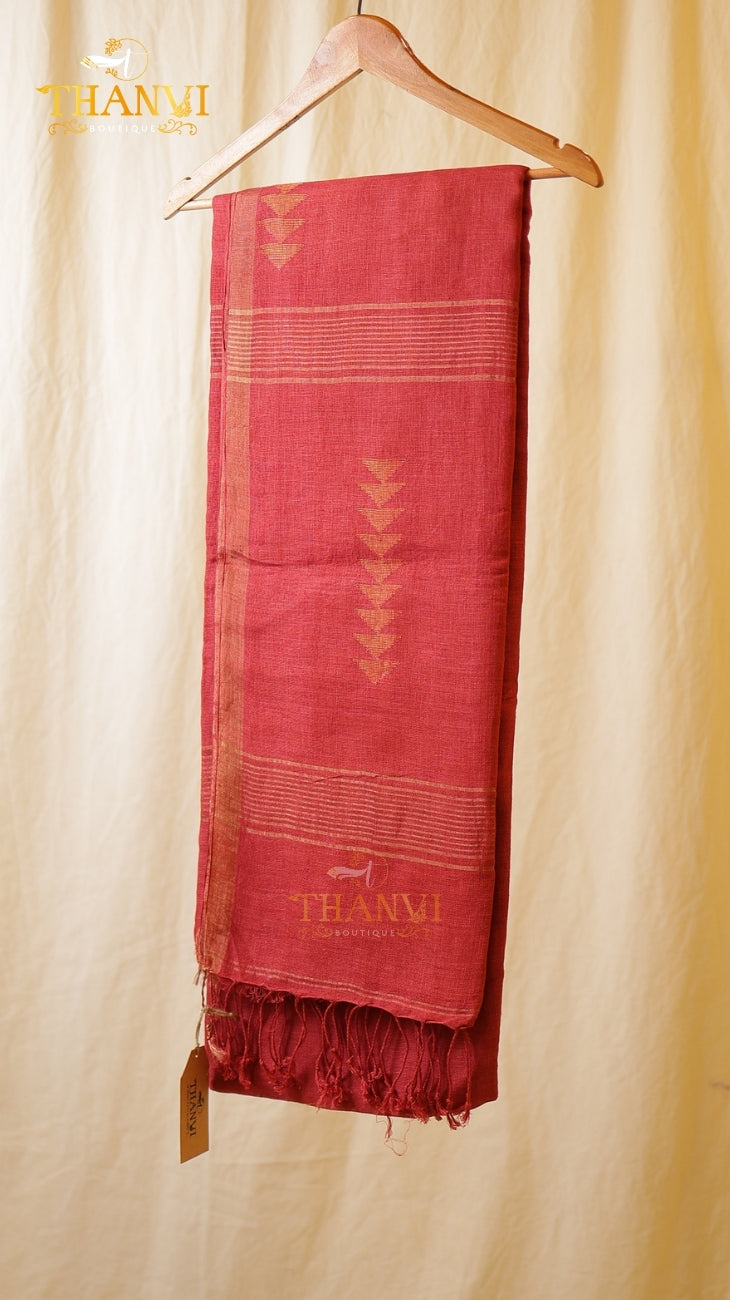Elite Linen Saree