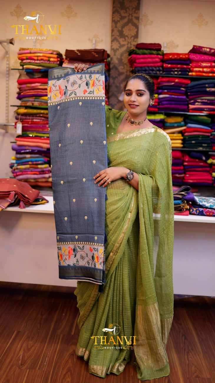 Chilakka Cotton Saree