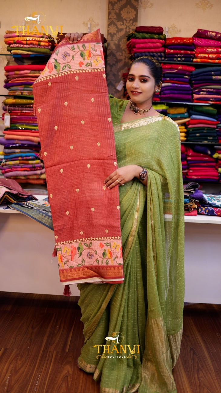 Chilakka Cotton Saree