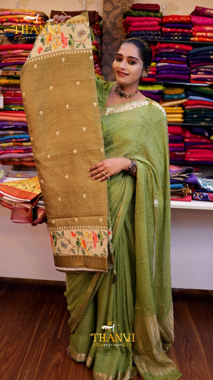 Chilakka Cotton Saree