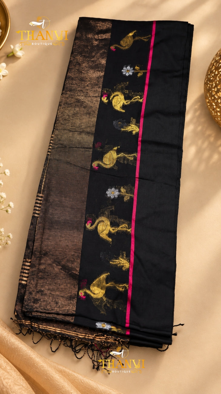 Heritage Tissue Cotton Saree