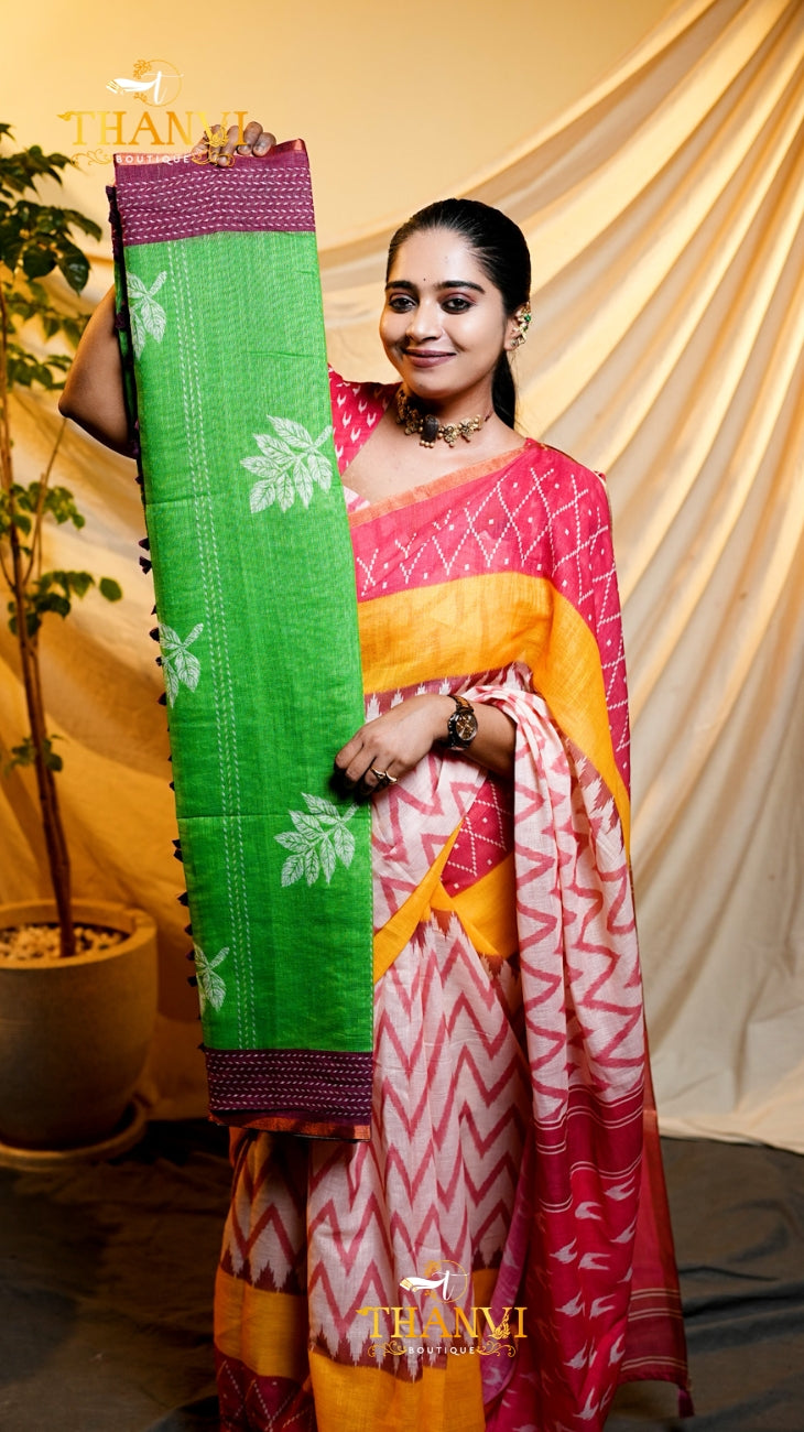 Kota Linen Saree