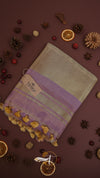 Metallic Tissue Cotton Saree