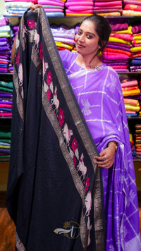 Elephant Silk Saree