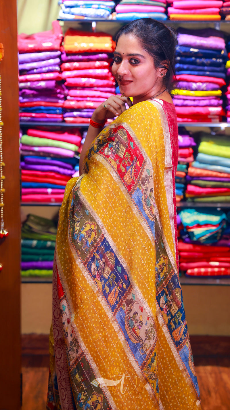 Turtle Saree