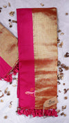 Crushed Tissue Cotton Saree