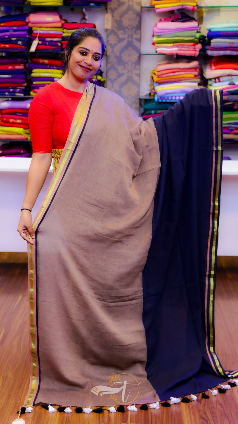 String Border Saree