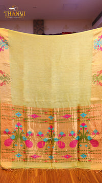 Linen Matka Tissue Saree