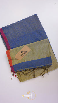 Plain Tissue Saree