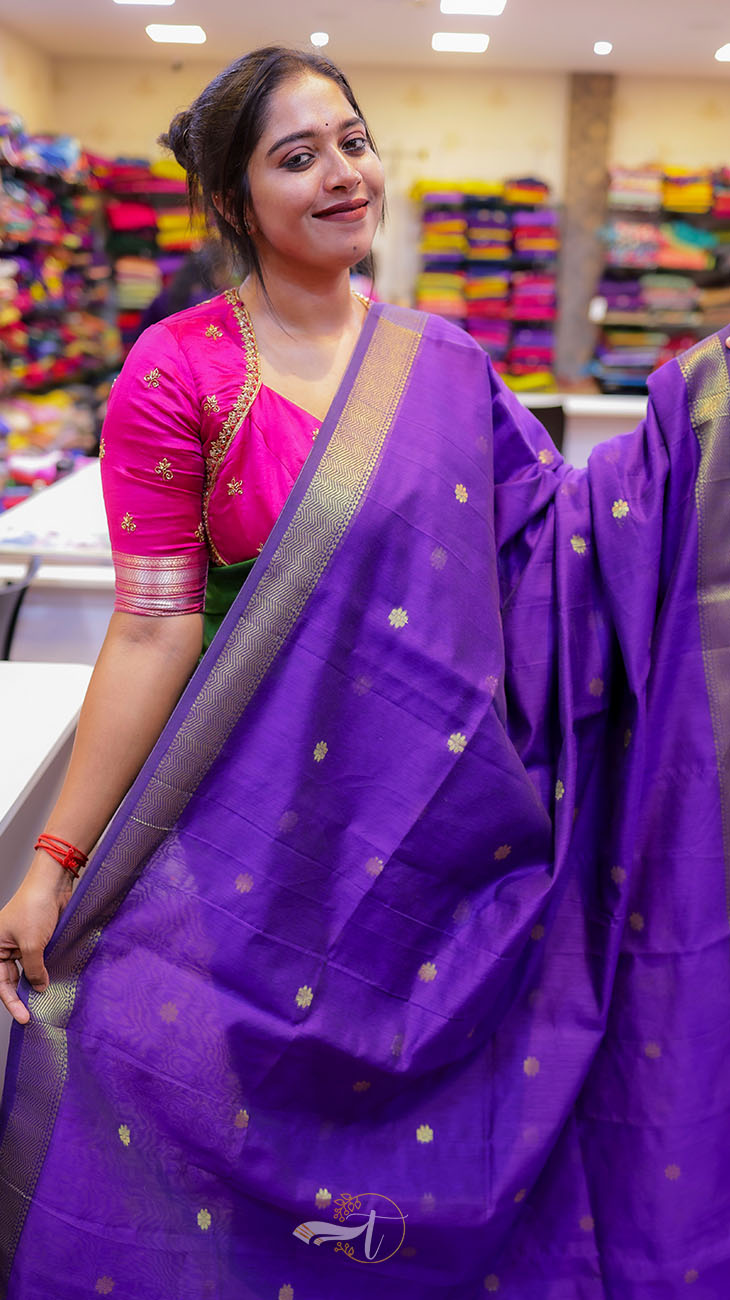 Maheshwari Silk Saree
