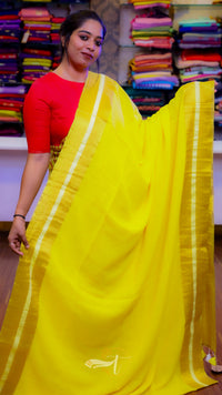 String Border Saree