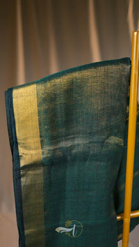 Plain Tissue Saree