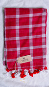 Cotton Checks Saree