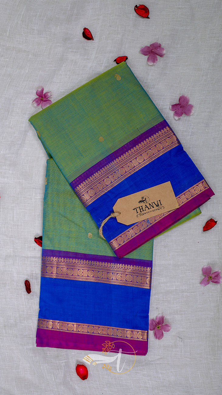 Mesmerised Maheshwari Cotton Saree