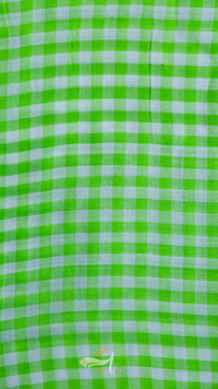 Pure Cotton Checks Saree