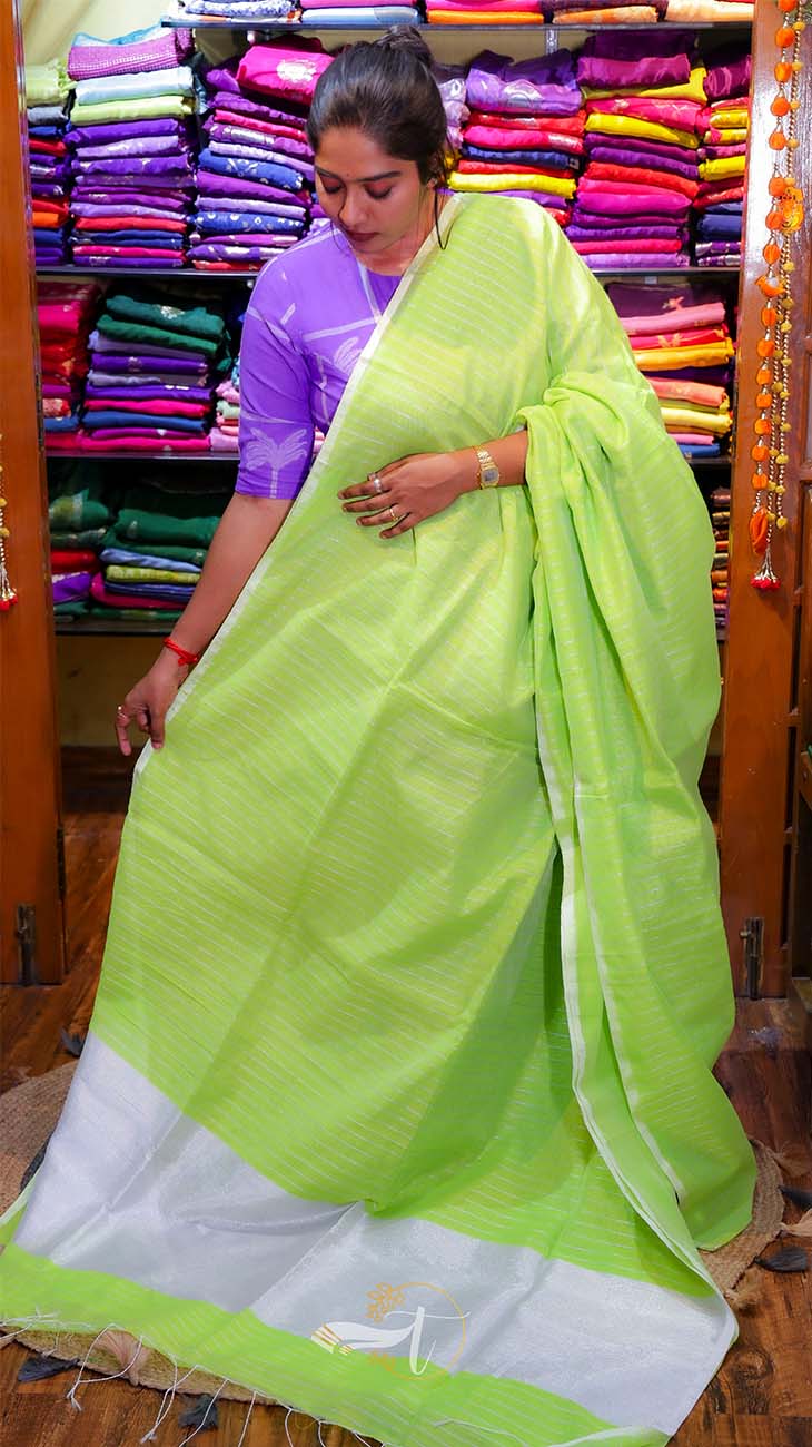 Zari Stripes Saree