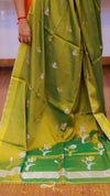 Copper Tissue Saree