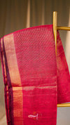 Plain Tissue Saree