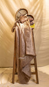 Pure Metallic Tissue Linen Sarees