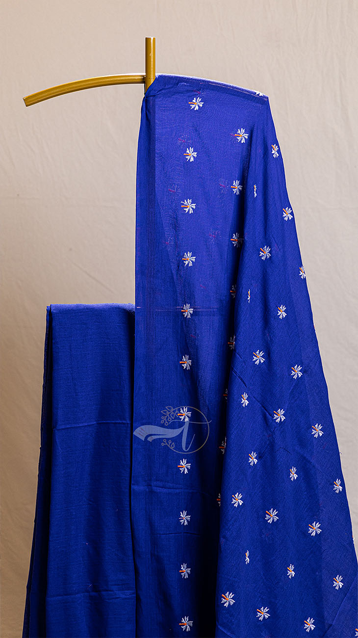 Femb Linen Cotton Low Count Saree