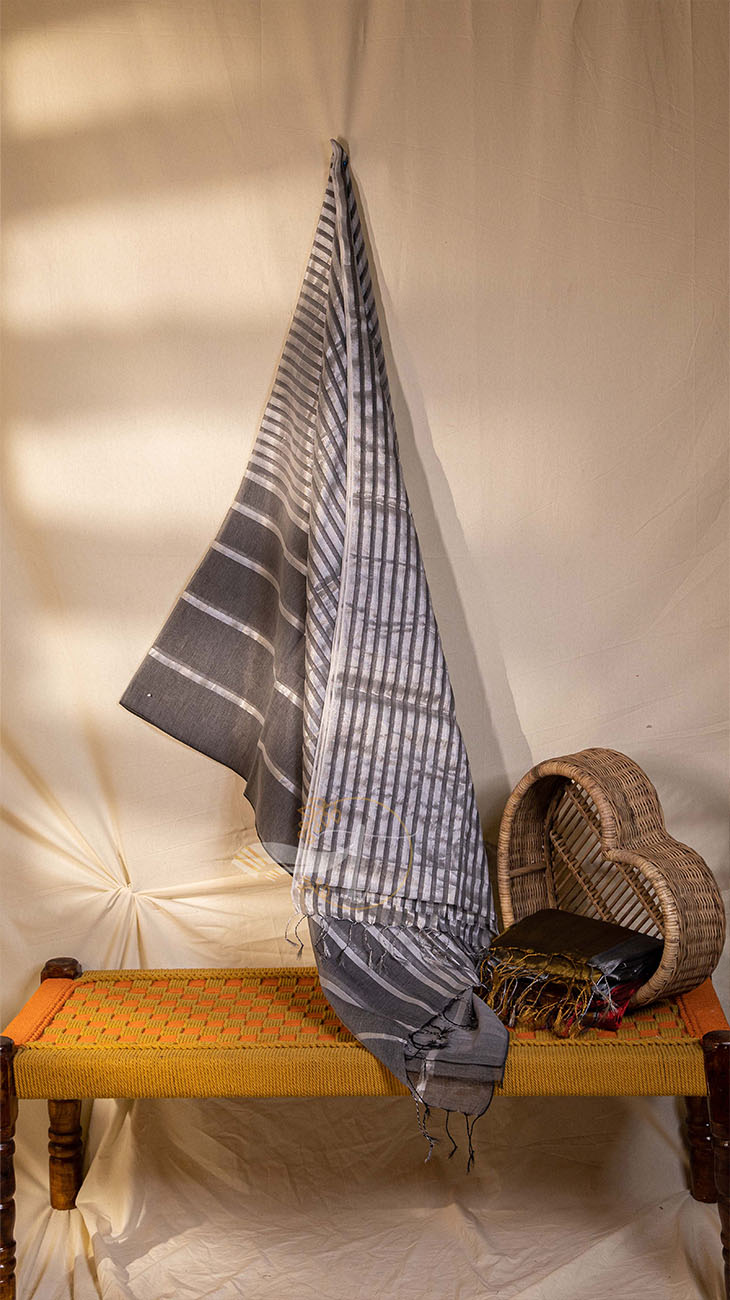 Tissue Stripes Saree