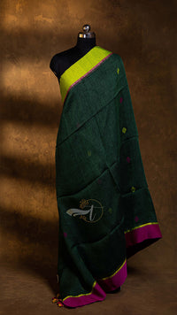 Jute Linen Saree