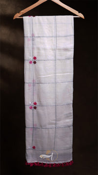 Couture Embroidery Cotton Saree